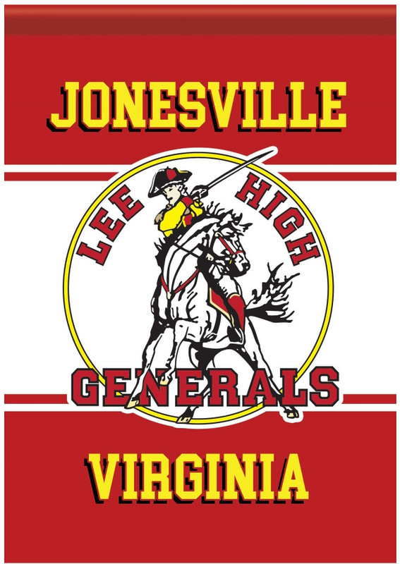 Lee High Generals Garden Flag