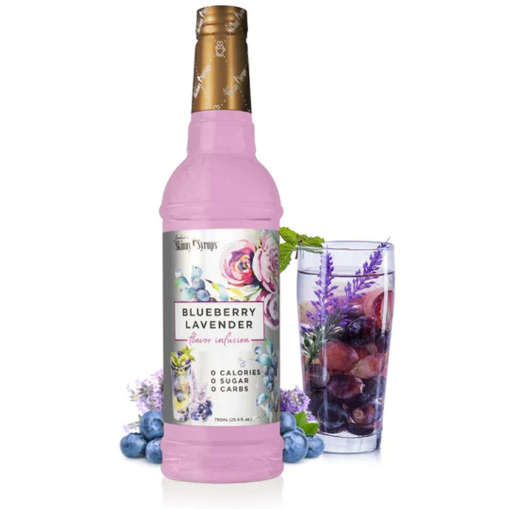 Sugar Free Blueberry Lavender Syrup