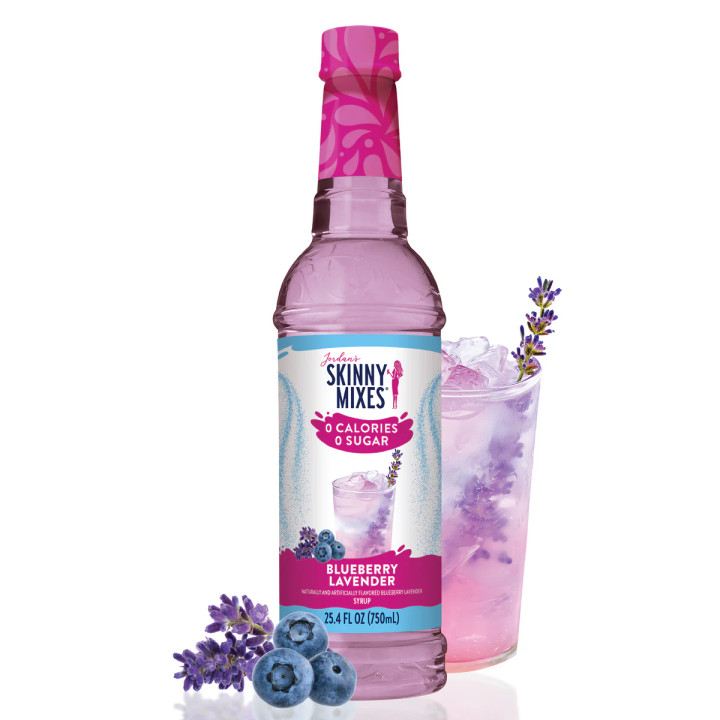 Sugar Free Blueberry Lavender Syrup