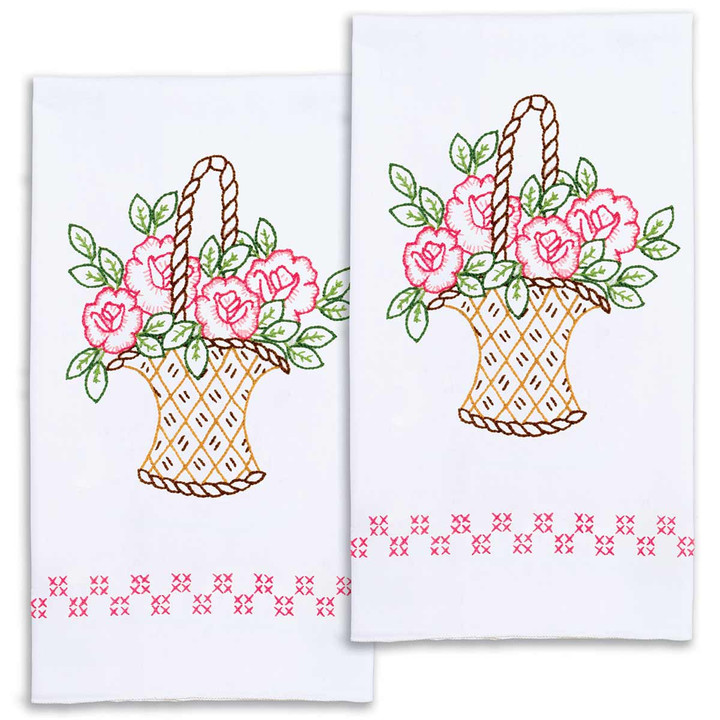 Beautiful Blooms Decorative Hand Towels