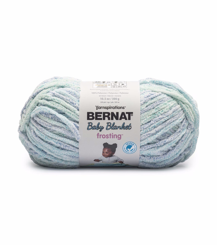 Bernat Baby Blanket Frosting Yarn - Seaside