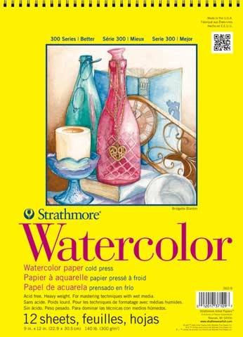 Strathmore Watercolor Pad 11x15