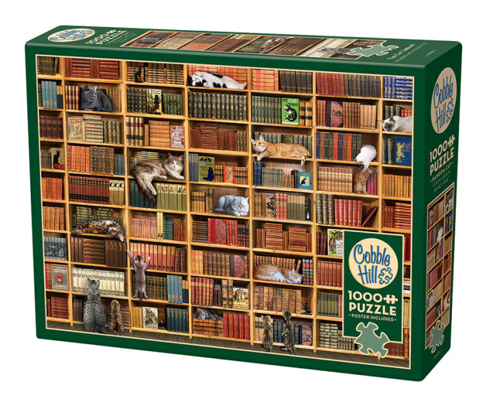 The Cat Library | 1000 Piece The Cat Library | 1000 Piece