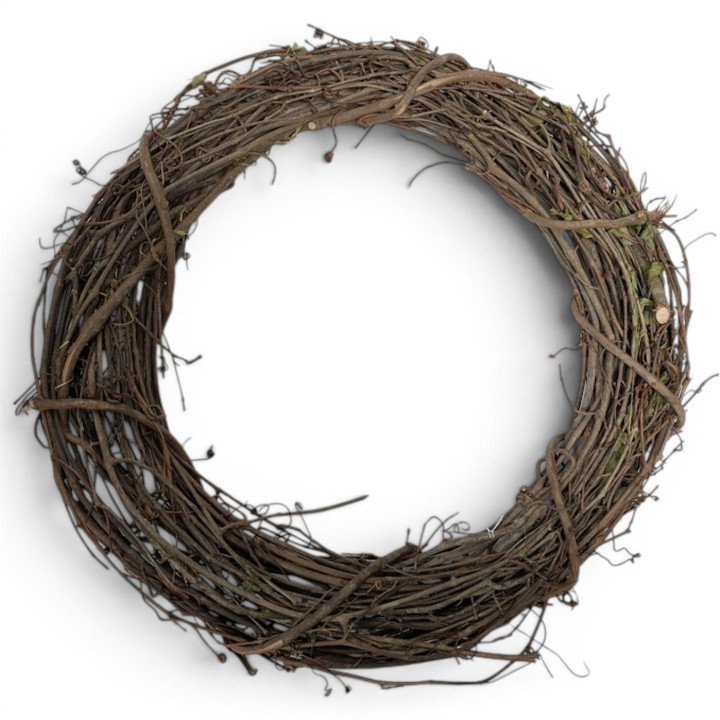 18" Round Grapevine Wreath 