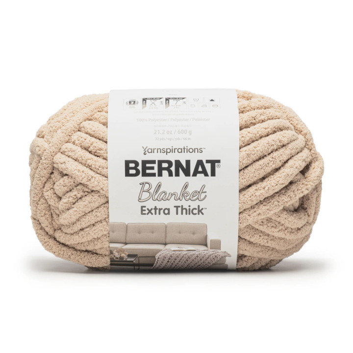 Bernat Blanket Extra Thick Yarn - Bone