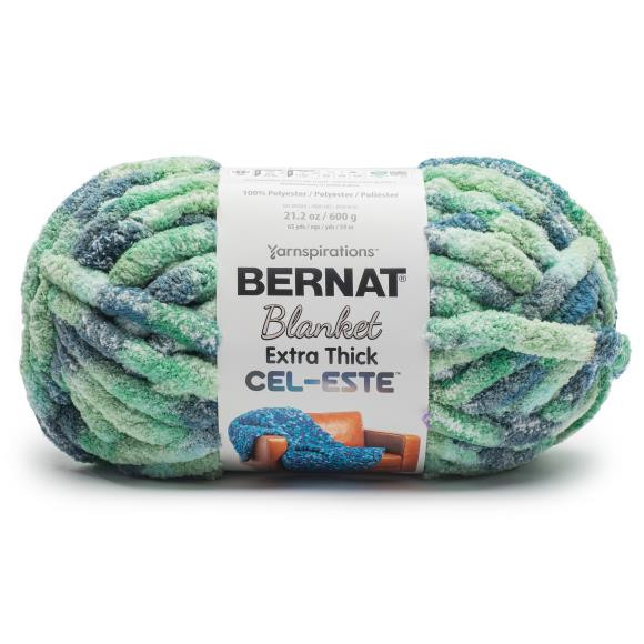Bernat Blanket Extra Thick Cel-Este - Celestial Teal - Ben