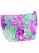 Simply Southern  Reversible Waterproof Pouch - Pink Flower