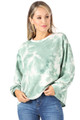 Casual Tie-Dye Pullover