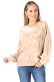 Casual Tie-Dye Pullover