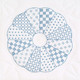 Interlocking Dresden Circle 18" Quilt Blocks