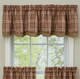 Layered Valance (Lined) - 72"x16" - Cumberland