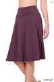 Knee Length Flared Skirt