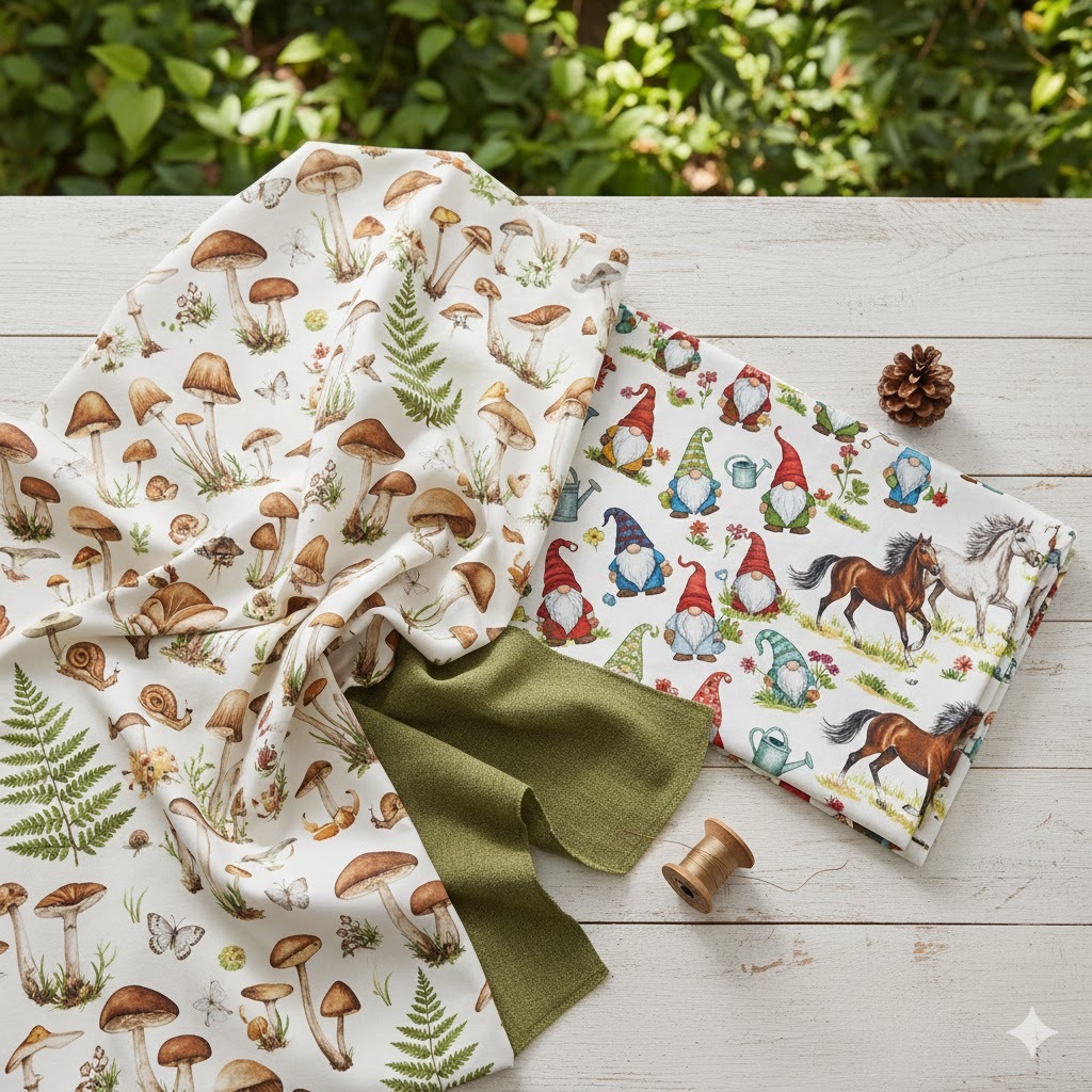 Nature & Whimsy Fabric Collection