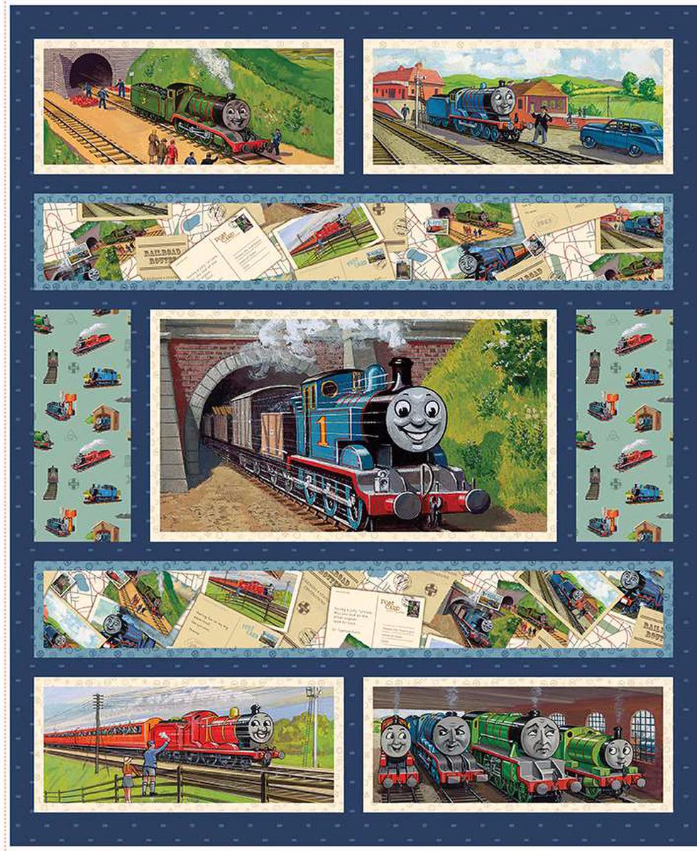 Thomas & Friends 80th Anniversary for Riley Blake