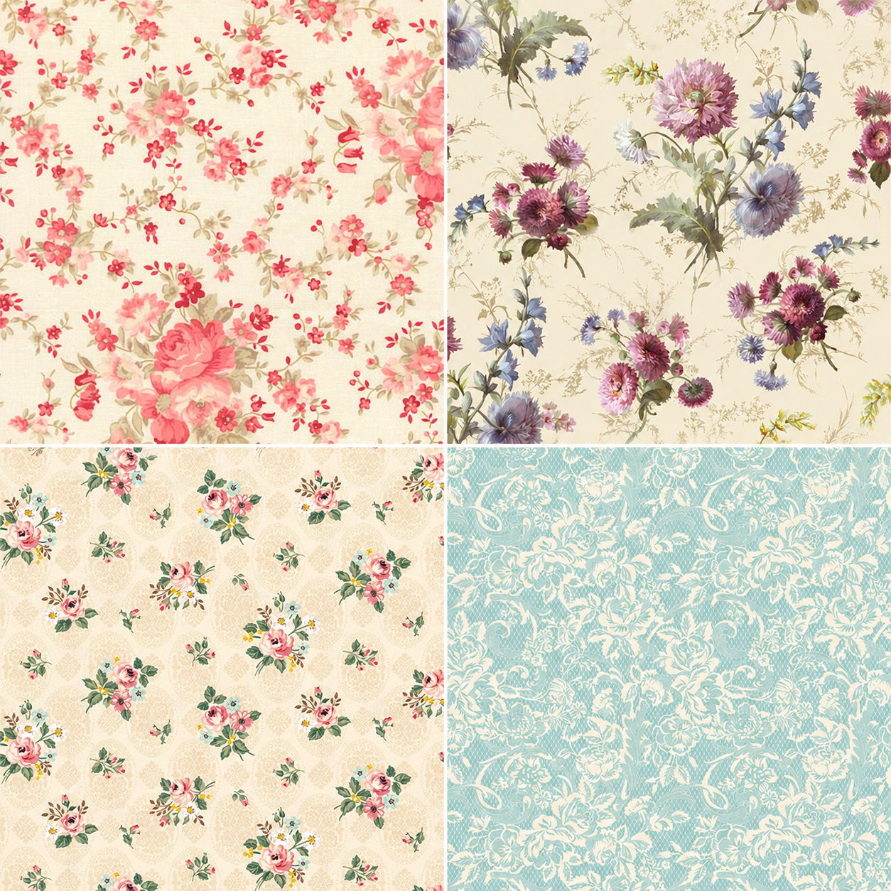 Cottage & Shabby Chic Fabrics