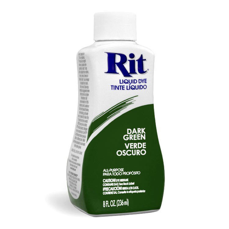 Dark Green Rit Dye 8oz