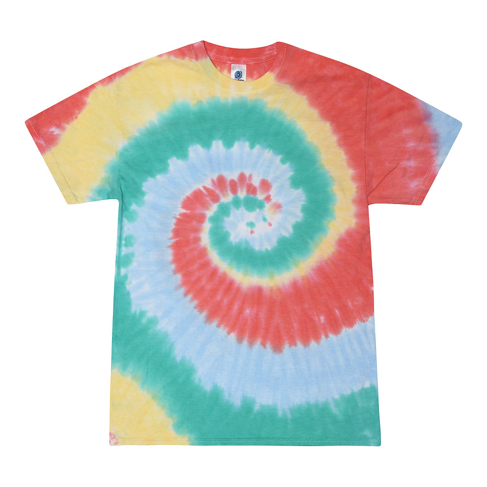 Colortone Bambini Tie-Dye Crew collo Tee TD02B- cotone Colortone Bambini Tie-Dye Crew collo Tee TD02B- cotone