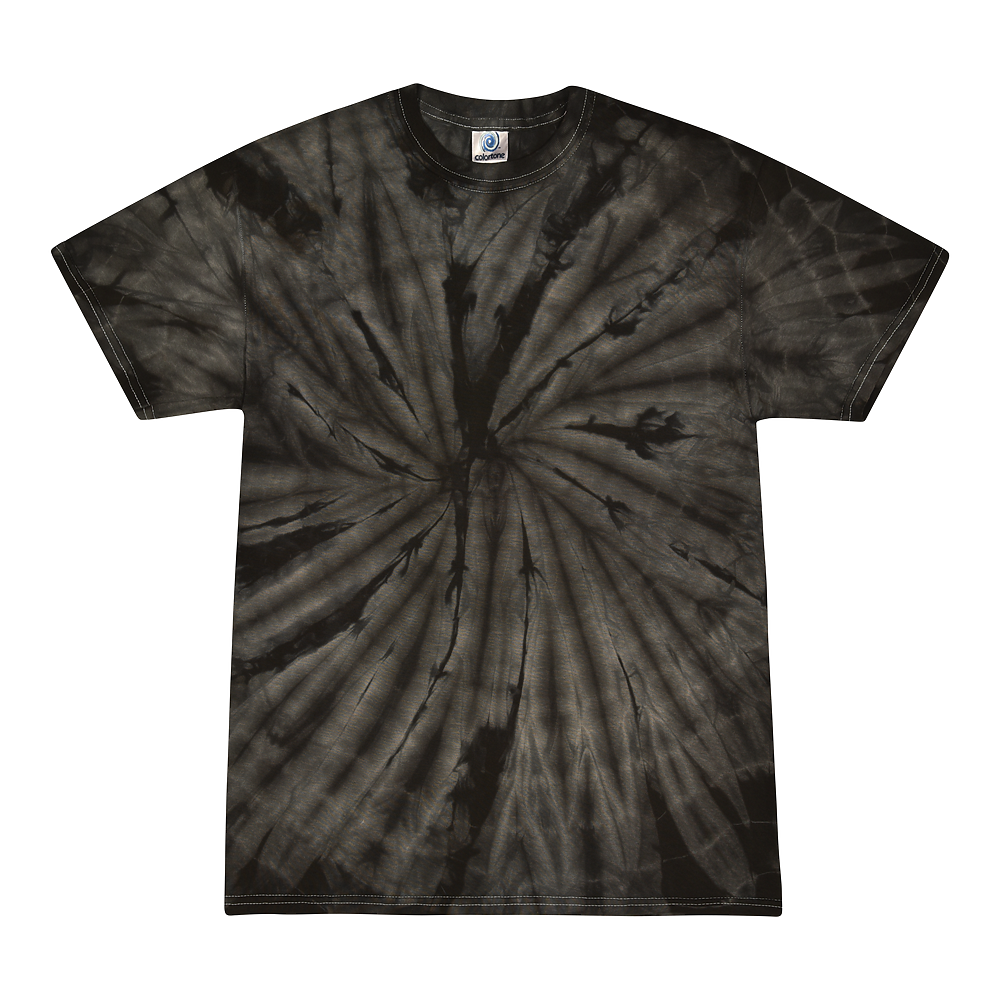 black tie dye shirt