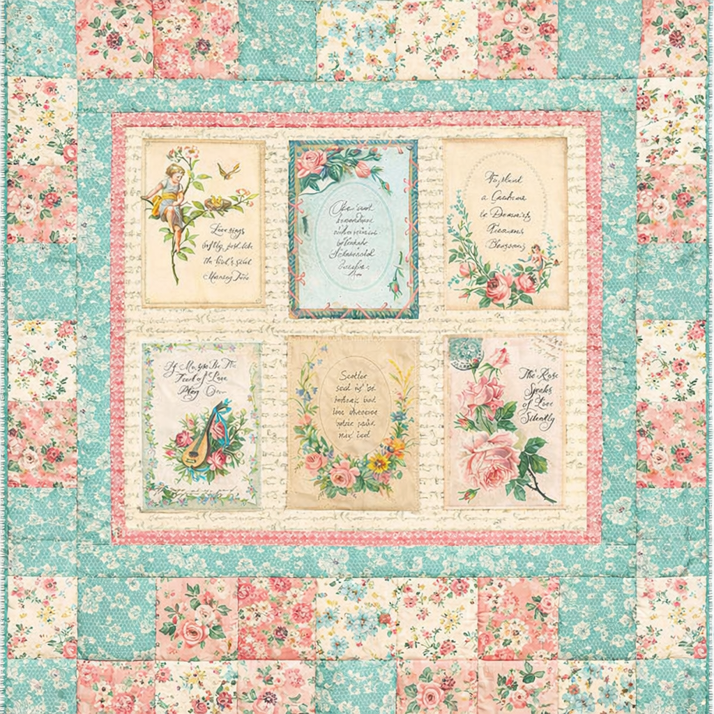 Rose & Violet's Bouquet des Fleurs (Riley Blake)