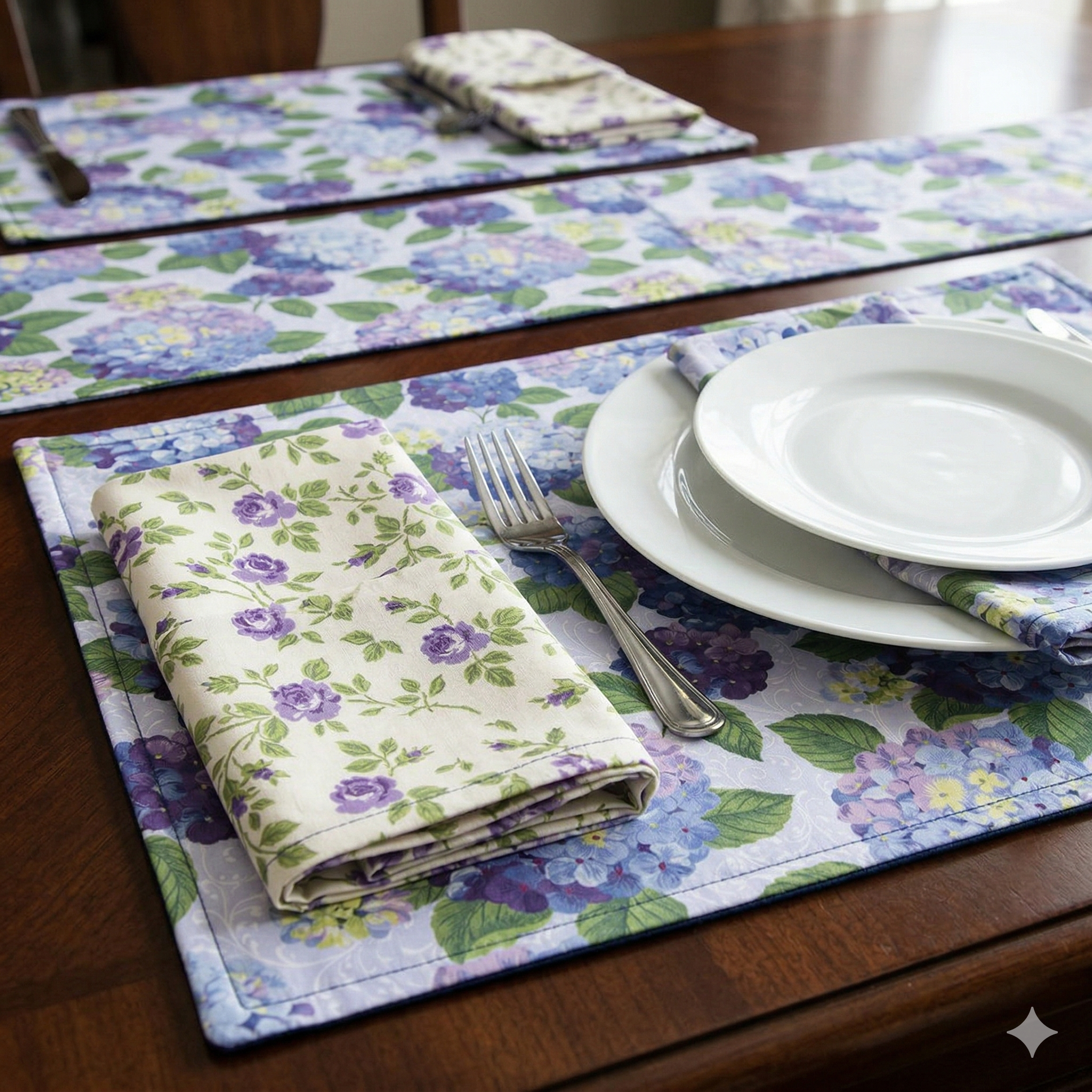 Hydrangeas in the Garden by Jennifer Bosworth