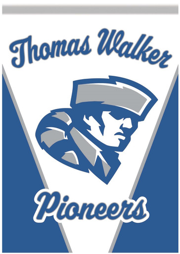 Thomas Walker Pioneers Garden Flag