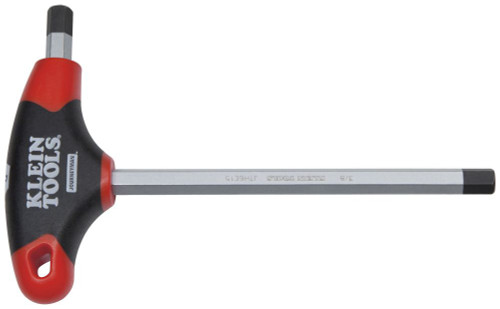 JTH6E14 KLEIN 5/16-INCH HEX KEY, JOURNEYMAN T-HANDLE, 6-INCH