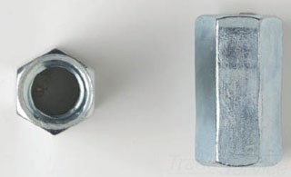 HPE05202 5/8-11 ROD COUPLING 25 HPFTR5811COUPLJ