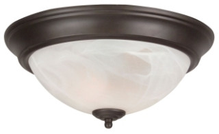 X213-OB CRAFTMADE 13" ALABASTER GLASS STEP