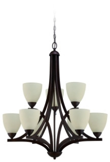 37729-OLB CRAFTMADE 9 LIGHT CHANDELIER ALMEDA