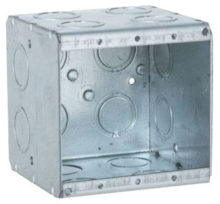 696 RACO 2 GANG MASONARY BOX 3-1/2" DEEP 1/2-3/4 KO