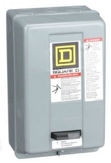 8536 SCG-3V06H30 SIZE 1 SQD STARTER 480V NEMA 1, 27AMPERE