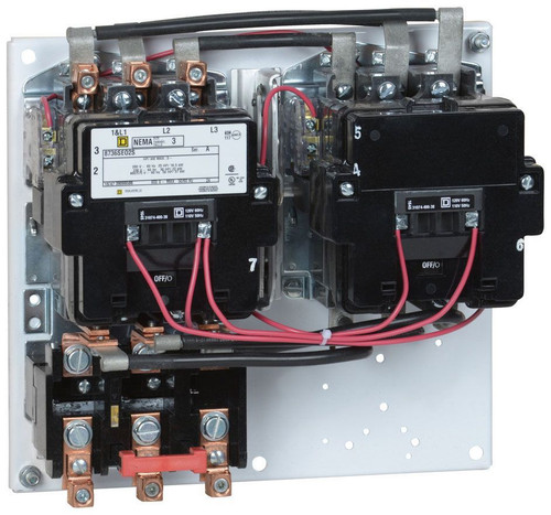 8736 SEO-2V02S SQD STARTER, REVERSING, NEMA 3 SIZE; 90 AMP