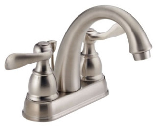 B2596LF-SS   DELTA WINDEMERE 4" CENTERSET LAVATORY FAUCET IN