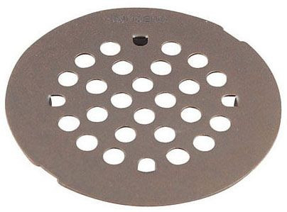 101663ORB MOEN SHOWER DRAIN COVER IN OIL RUB BRONZE SNAP IN