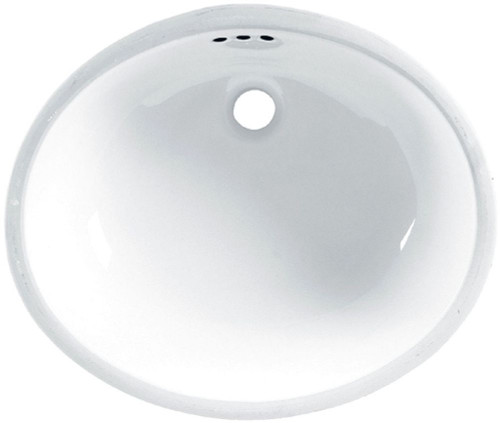 9482000.020 OVALYN UA UNDERCOUNT MOUNT LAVATORY WHITE 19X16