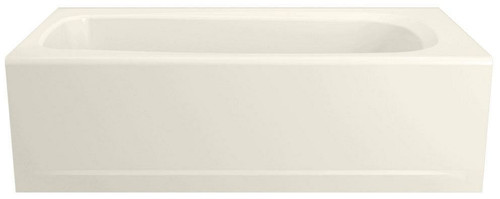 2461.002TC.222 AM STD 5' CAMBRIDGE RH AMERICAST TUB W/ TUB COVER LINEN
