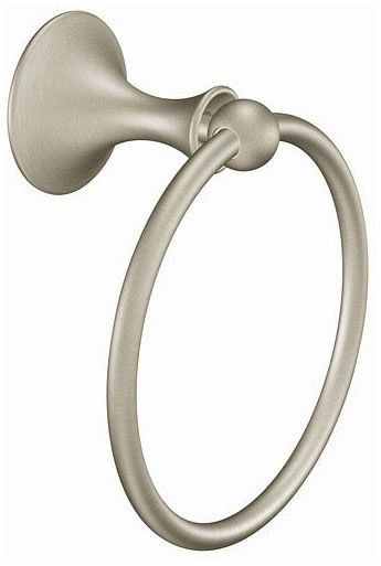 DN7786BN CSI LOUNGE TOWEL RING IN BR. NICKEL