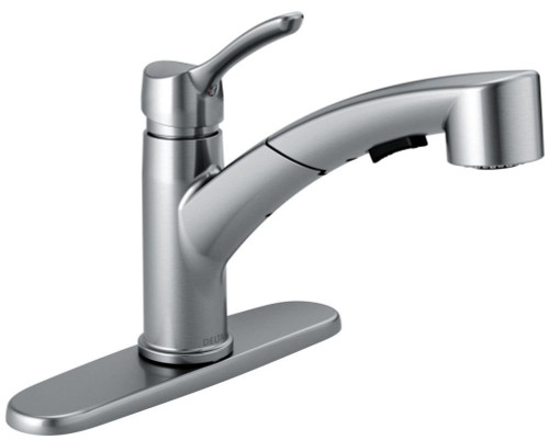 4140-AR-DST DELTA PULL-OUT KITCHEN FAUCET 1L COLLINS ARCTIC STAINLESS
