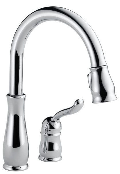 978-DST DELTA PULL-DOWN KITCHEN FAUCET 1L LELAND CHROME
