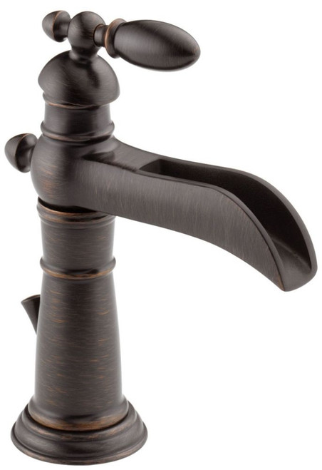 554LF-RB DELTA SINGLE-HOLE BATHROOM FAUCET 1L VICTORIAN VENETIAN BRONZE