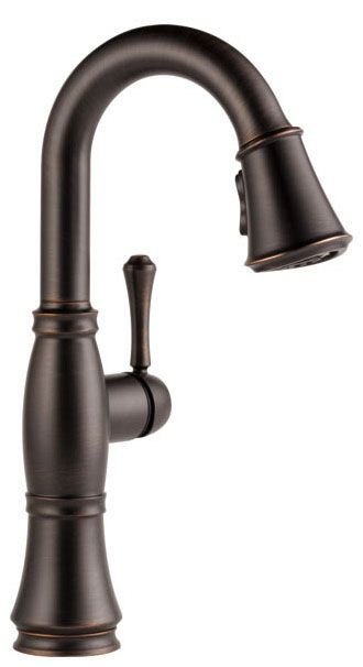 9997-RB-DST DELTA PREP FAUCET 1L CASSIDY VENETIAN BRONZE