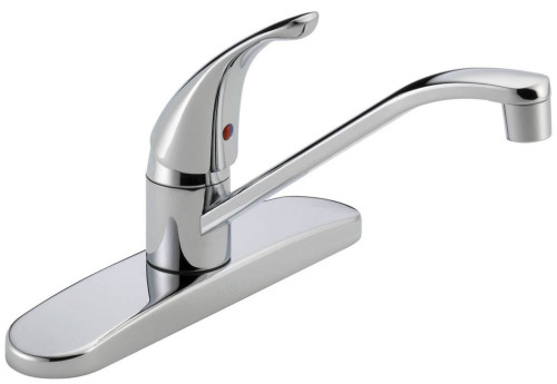 P110LF DELT CHROME PEERLESS CORE: SINGLE HANDLE KITCHEN FAUCET