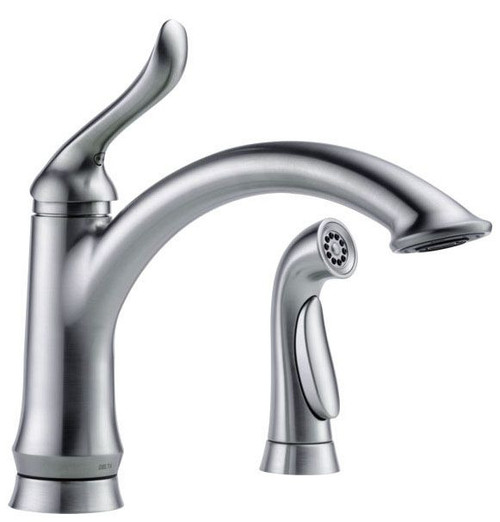4453-AR-DST DELTA KITCHEN FAUCET 1L W/SPRAY LINDEN ARCTIC STAINLESS