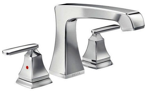 T2764 DELTA ROMAN TUB FAUCET TRIM 2L ASHLYN CHROME