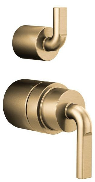 HL75P39-GL BRIZO PB INT. DIVERTER WIRE HANDLE LITZE LUXE GOLD