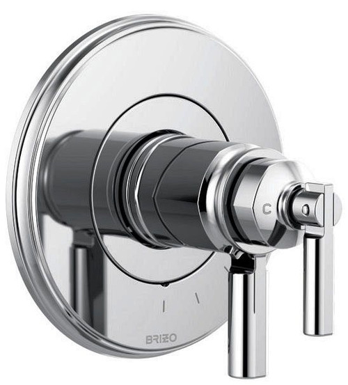 T60076-PC BRIZO THERM. VALVE ONLY TRIM INVARI CHROME