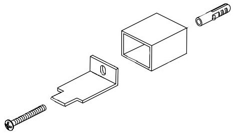RP64237 DELTA MOUNTING HARDWARE - CONTEMPORARY OTHER
