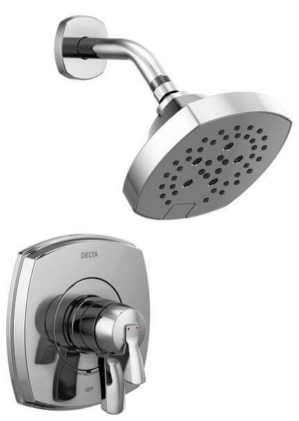 T17276 DELTA H2O SHOWER TRIM 1L 17S STRYKE CHROME