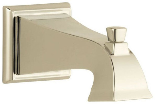 RP52148PN DELTA TUB SPOUT PULL-UP DIVERTER DRYDEN POLISHED NICKEL