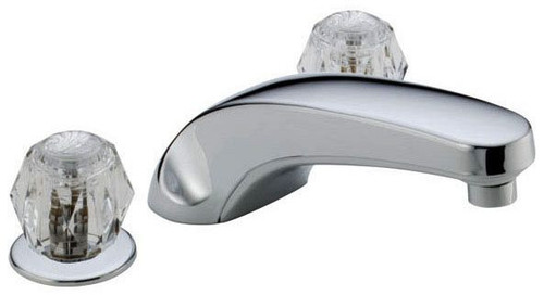 T2710 DELTA CLASSIC ROMAN TUB TRIM W/ACRYLIC HANDLES
